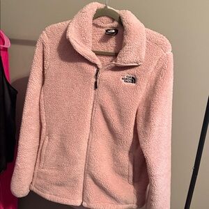 The North Face Women's Soft Pink Teddy Jacket